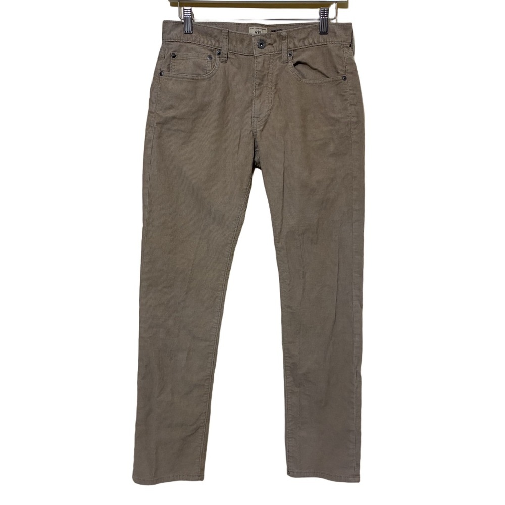 J.Crew 484 Slim Fit Straight Corduroy Chinos Men’s 29X30 Beige Preppy 5-Pocket